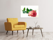 Laden Sie das Bild in den Galerie-Viewer, Leinwandbild Die stolze Rose