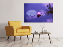 Laden Sie das Bild in den Galerie-Viewer, Leinwandbild Lotus Blüte