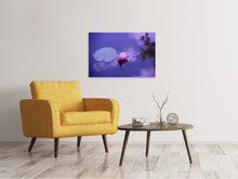Laden Sie das Bild in den Galerie-Viewer, Leinwandbild Lotus Blüte