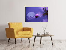 Laden Sie das Bild in den Galerie-Viewer, Leinwandbild Lotus Blüte