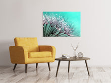Laden Sie das Bild in den Galerie-Viewer, Leinwandbild Makro Löwenzahn