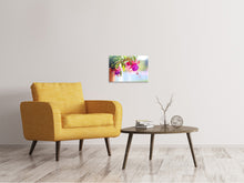 Laden Sie das Bild in den Galerie-Viewer, Leinwandbild Die Fuchsien