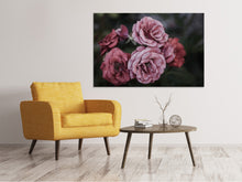 Laden Sie das Bild in den Galerie-Viewer, Leinwandbild Romantische Rosen