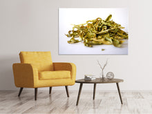 Laden Sie das Bild in den Galerie-Viewer, Leinwandbild Tee Blätter