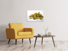 Laden Sie das Bild in den Galerie-Viewer, Leinwandbild Tee Blätter