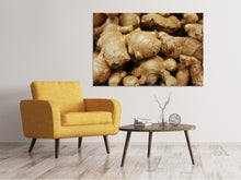 Laden Sie das Bild in den Galerie-Viewer, Leinwandbild Ingwer Knollen