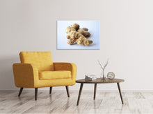 Laden Sie das Bild in den Galerie-Viewer, Leinwandbild Frische Ingwer Knolle