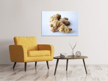 Laden Sie das Bild in den Galerie-Viewer, Leinwandbild Frische Ingwer Knolle