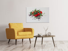 Laden Sie das Bild in den Galerie-Viewer, Leinwandbild Tomaten und Thymian