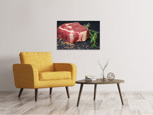 Laden Sie das Bild in den Galerie-Viewer, Leinwandbild Frisches Fleisch