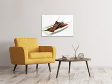 Laden Sie das Bild in den Galerie-Viewer, Leinwandbild Asiatische Spiesse