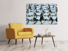 Laden Sie das Bild in den Galerie-Viewer, Leinwandbild Auf dem Fischmarkt