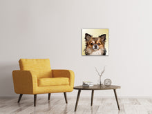 Laden Sie das Bild in den Galerie-Viewer, Leinwandbild Pop Art Hunde Portrait