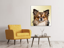 Laden Sie das Bild in den Galerie-Viewer, Leinwandbild Pop Art Hunde Portrait