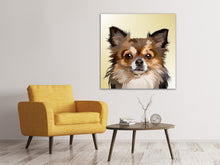 Laden Sie das Bild in den Galerie-Viewer, Leinwandbild Pop Art Hunde Portrait