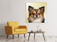 Laden Sie das Bild in den Galerie-Viewer, Leinwandbild Pop Art Hunde Portrait