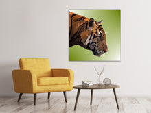 Laden Sie das Bild in den Galerie-Viewer, Leinwandbild Pop Art Tiger