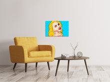 Laden Sie das Bild in den Galerie-Viewer, Leinwandbild Pop-Art Beauty