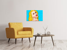 Laden Sie das Bild in den Galerie-Viewer, Leinwandbild Pop-Art Beauty