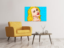 Laden Sie das Bild in den Galerie-Viewer, Leinwandbild Pop-Art Beauty