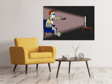 Laden Sie das Bild in den Galerie-Viewer, Leinwandbild Mein TV