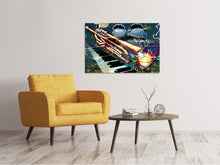 Laden Sie das Bild in den Galerie-Viewer, Leinwandbild Let The Music Play