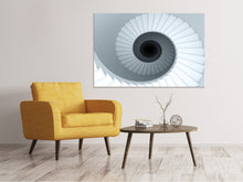 Laden Sie das Bild in den Galerie-Viewer, Leinwandbild 3D Wendeltreppe