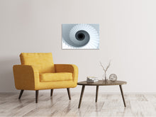 Laden Sie das Bild in den Galerie-Viewer, Leinwandbild 3D Wendeltreppe
