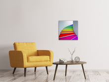 Laden Sie das Bild in den Galerie-Viewer, Leinwandbild Bunte Treppe