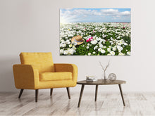 Laden Sie das Bild in den Galerie-Viewer, Leinwandbild Die Frühlingsblumenwiese