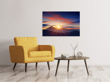 Laden Sie das Bild in den Galerie-Viewer, Leinwandbild Märchenhafte Landschaft