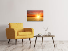 Laden Sie das Bild in den Galerie-Viewer, Leinwandbild Der Sonnenuntergang