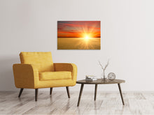 Laden Sie das Bild in den Galerie-Viewer, Leinwandbild Der Sonnenuntergang