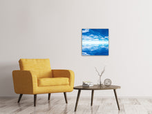 Laden Sie das Bild in den Galerie-Viewer, Leinwandbild Himmel und Wasser