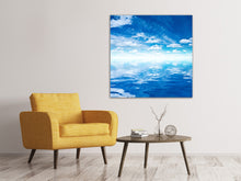 Laden Sie das Bild in den Galerie-Viewer, Leinwandbild Himmel und Wasser