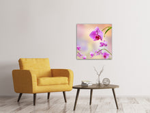 Laden Sie das Bild in den Galerie-Viewer, Leinwandbild Romantische Orchideen