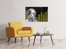 Laden Sie das Bild in den Galerie-Viewer, Leinwandbild Futuristischer DJ