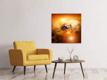 Laden Sie das Bild in den Galerie-Viewer, Leinwandbild Mystischer Planet Erde
