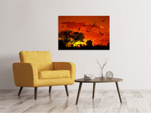 Laden Sie das Bild in den Galerie-Viewer, Leinwandbild African Feeling