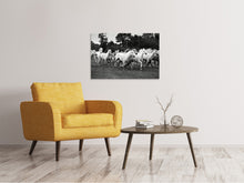 Laden Sie das Bild in den Galerie-Viewer, Leinwandbild Die Mustang Herde
