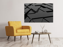 Laden Sie das Bild in den Galerie-Viewer, Leinwandbild 3D-Dreiecksflächen