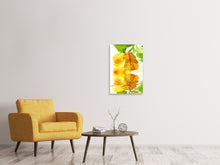 Laden Sie das Bild in den Galerie-Viewer, Leinwandbild Fliessende Orchideenblüte