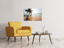 Laden Sie das Bild in den Galerie-Viewer, Leinwandbild Palme