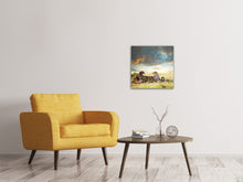Laden Sie das Bild in den Galerie-Viewer, Leinwandbild Geparden