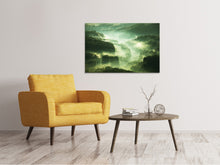 Laden Sie das Bild in den Galerie-Viewer, Leinwandbild Über den Wäldern