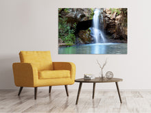 Laden Sie das Bild in den Galerie-Viewer, Leinwandbild Die blaue Lagune