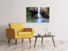 Laden Sie das Bild in den Galerie-Viewer, Leinwandbild Die blaue Lagune