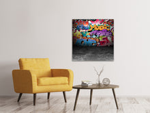 Laden Sie das Bild in den Galerie-Viewer, Leinwandbild Graffiti-Writing
