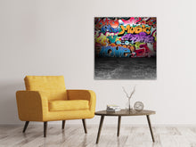 Laden Sie das Bild in den Galerie-Viewer, Leinwandbild Graffiti-Writing