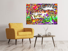 Laden Sie das Bild in den Galerie-Viewer, Leinwandbild Writings